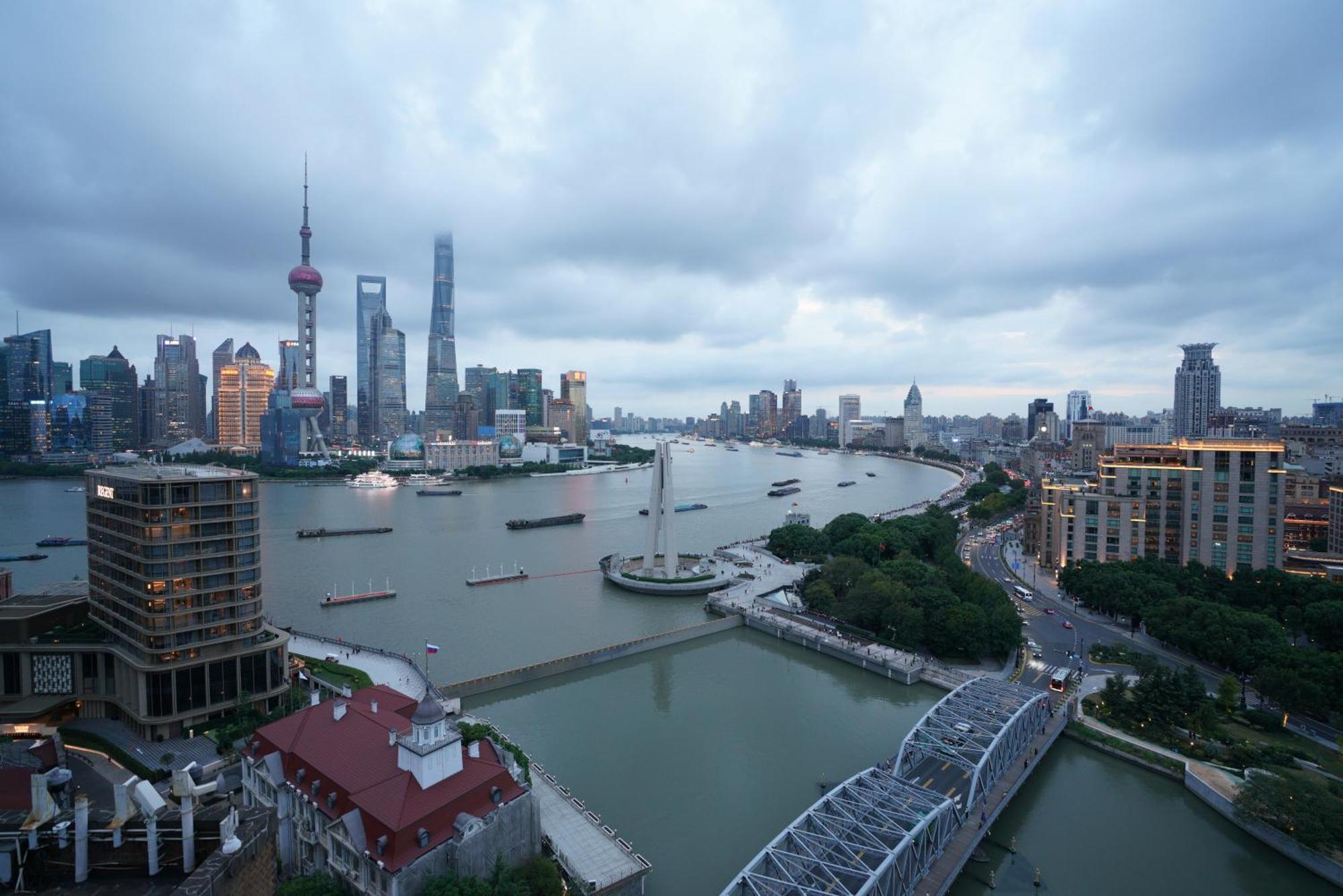 Broadway Mansions Hotel - On The Bund Σανγκάη Εξωτερικό φωτογραφία